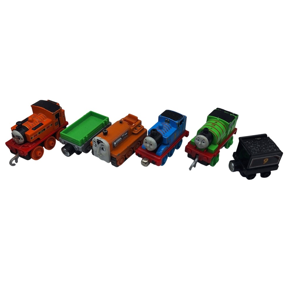 Thomas and Friends Metal Diecast Train Lot Thomas Percy Nia Terence Cargo Cars